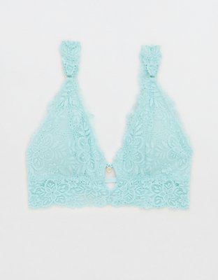 Aerie Lace Padded Plunge Bralette