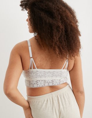 Aerie Lace Padded Longline Bralette