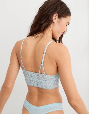 Aerie Lace Padded Longline Bralette