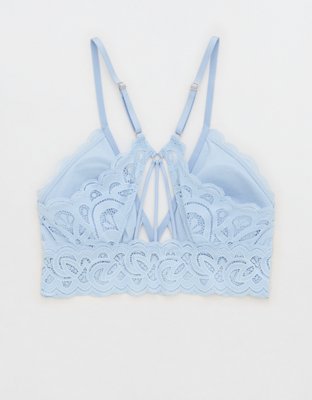 Show Off Bralette con Encaje Rooftop Garden, Escote Profundo y Relleno