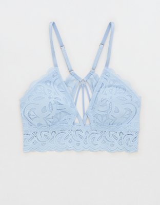 Show Off Bralette con Encaje Rooftop Garden, Escote Profundo y Relleno