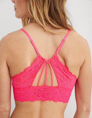 Show Off Bralette con Encaje Rooftop Garden, Escote Profundo y Relleno