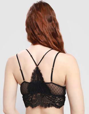 Show Off Lace Plunge Bralette