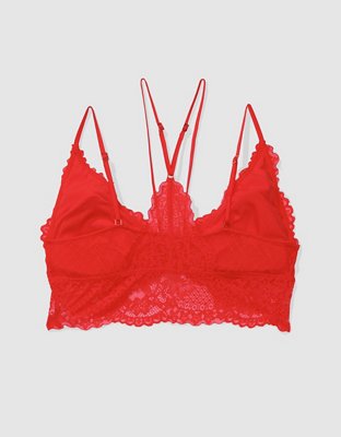 Show Off Lace Plunge Bralette