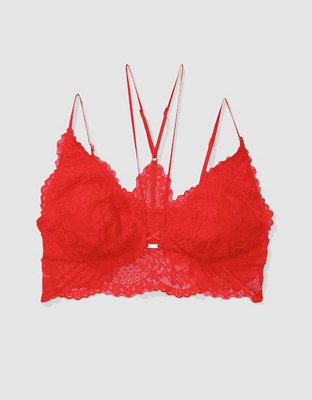 Show Off Lace Plunge Bralette