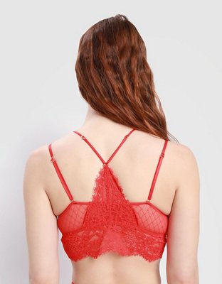 Show Off Lace Plunge Bralette