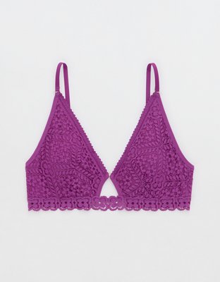 Sophy Medium Purple Plus Balconette with Removable Push Up Cookies