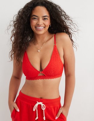 Show Off Cozy Lace Padded Bralette