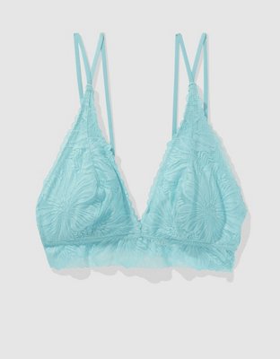 Show Off Tropicool Lace Padded Plunge Bralette