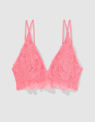 Show Off Tropicool Lace Padded Plunge Bralette