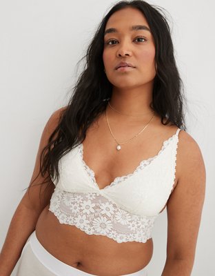 Daisy Lace Longline Bralette Padded – Busy Babe Boutique LLC