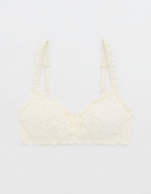 Show Off Rosey Lace Scoop Bralette