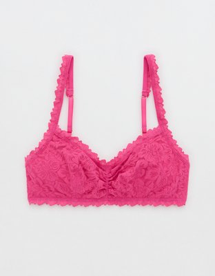 Show Off Rosey Lace Scoop Bralette