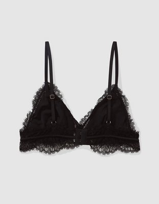 Show Off Shine Lace Padded Triangle Bralette