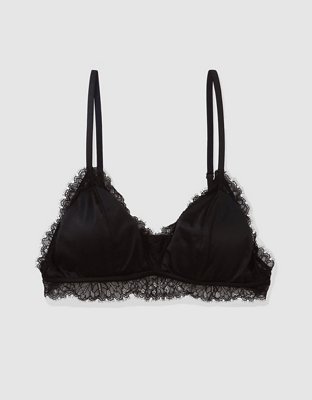 Show Off Bralette Triangular con Relleno y Encaje Shine