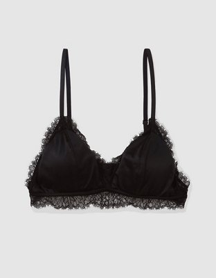 Show Off Shine Lace Padded Triangle Bralette