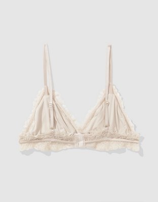 Show Off Bralette Triangular con Relleno y Encaje Shine