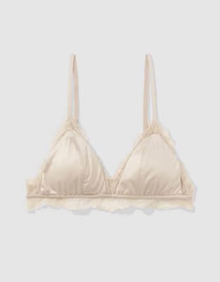 Show Off Bralette Triangular con Relleno y Encaje Shine