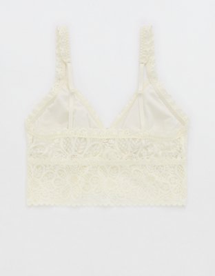 Show Off Bralette con Relleno y Encaje Coquette