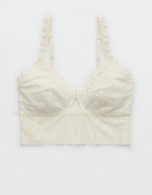 Show Off Bralette con Relleno y Encaje Coquette