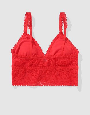 Show Off Coquette Lace Padded Bralette