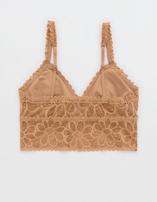 Show Off Bralette con Relleno y Encaje Coquette