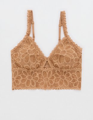 Show Off Bralette con Relleno y Encaje Coquette
