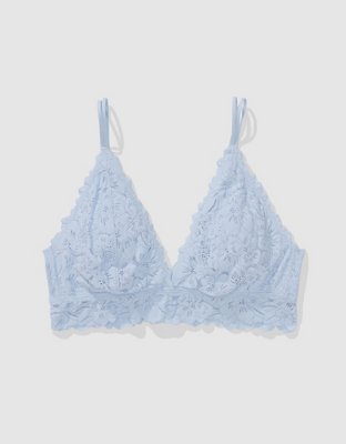 Show Off Rosey Lace Padded Plunge Bralette