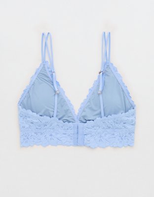 Show Off Rosey Lace Padded Plunge Bralette