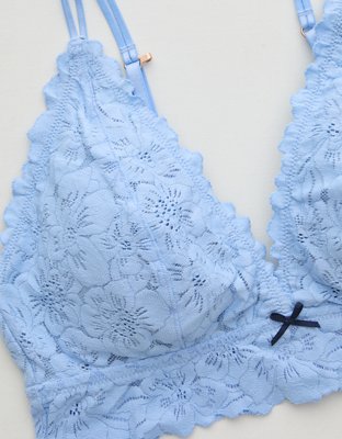 Show Off Rosey Lace Padded Plunge Bralette
