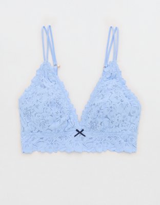 Show Off Rosey Lace Padded Plunge Bralette