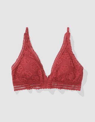 Show Off Bralette Playero con Relleno y Encaje