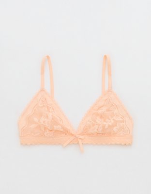 Show Off Feeling Femme Lace Triangle Bralette