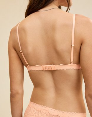 Show Off Feeling Femme Lace Triangle Bralette 
