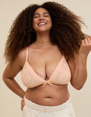 Show Off Feeling Femme Lace Triangle Bralette