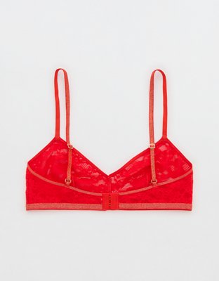 Show Off Shine Vintage Lace Triangle Bralette