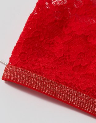 Show Off Shine Vintage Lace Triangle Bralette