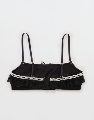 Show Off Bralette Vintage con Bordado Femenino