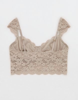 Show Off Chenille Lace Wireless Bralette