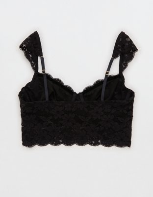 Show Off Chenille Lace Wireless Bralette