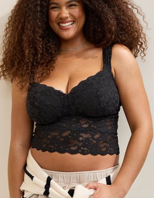 Show Off Chenille Lace Wireless Bralette