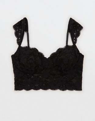 Show Off Chenille Lace Wireless Bralette