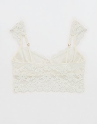 Show Off Chenille Lace Wireless Bralette
