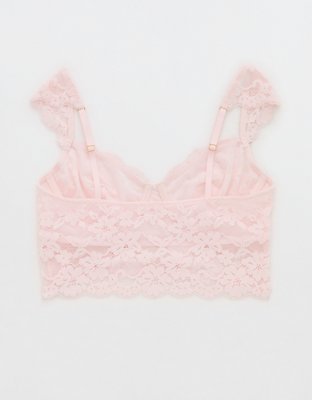 Show Off Chenille Lace Wireless Bralette