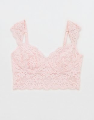 Show Off Chenille Lace Wireless Bralette