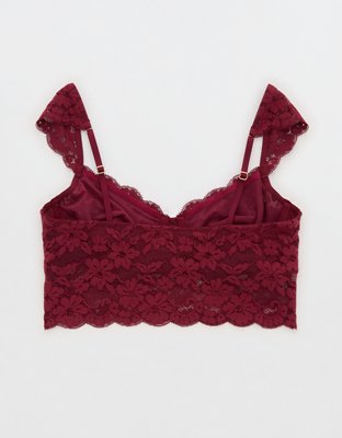 Show Off Chenille Lace Wireless Bralette