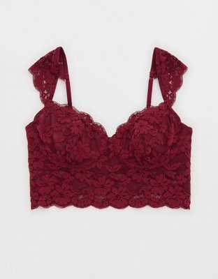 Show Off Chenille Lace Wireless Bralette