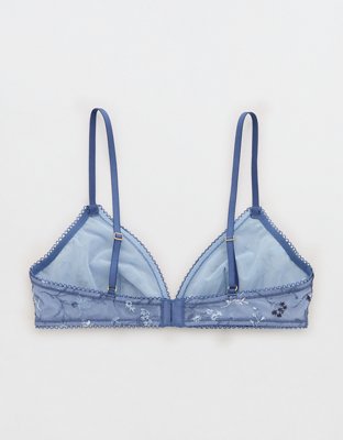 Show Off Embroidery Triangle Bralette