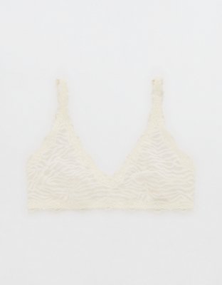 Show Off Zebra Lace Scoop Bralette