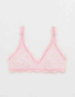 Show Off Zebra Lace Scoop Bralette